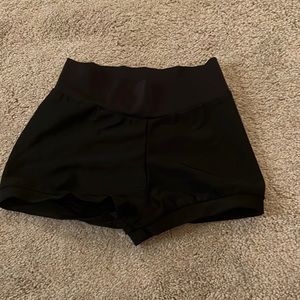 Black Booty Shorts